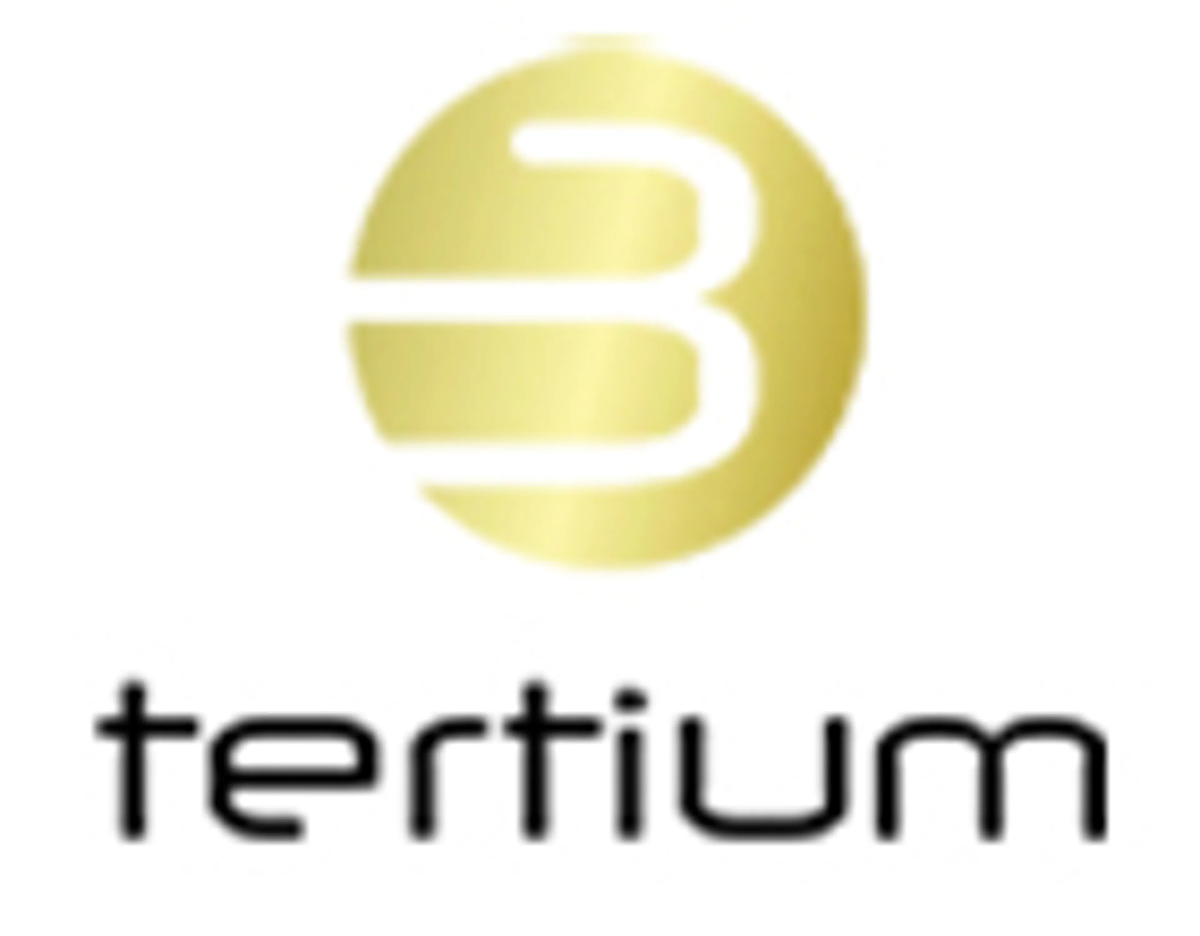 Logo Tertium Guld Svart2