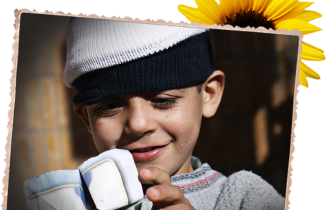 Mina, vårt första barn